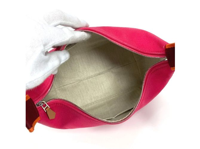 Borsa a mano Hermès Pink Vanity Rosa - vista 13
