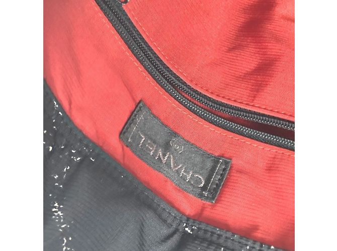Zaino della vecchia linea di viaggio di Chanel Nero - vista 10