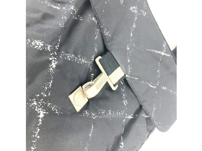 Zaino della vecchia linea di viaggio di Chanel Nero - vista 8