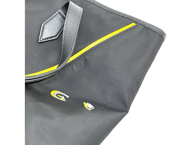 Bolsa tote com logo Givenchy Preto Amarelo - vista 11