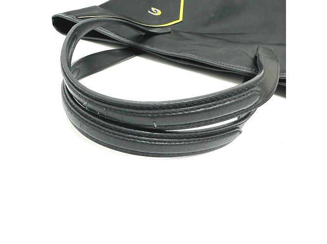 Bolsa tote com logo Givenchy Preto Amarelo - vista 6