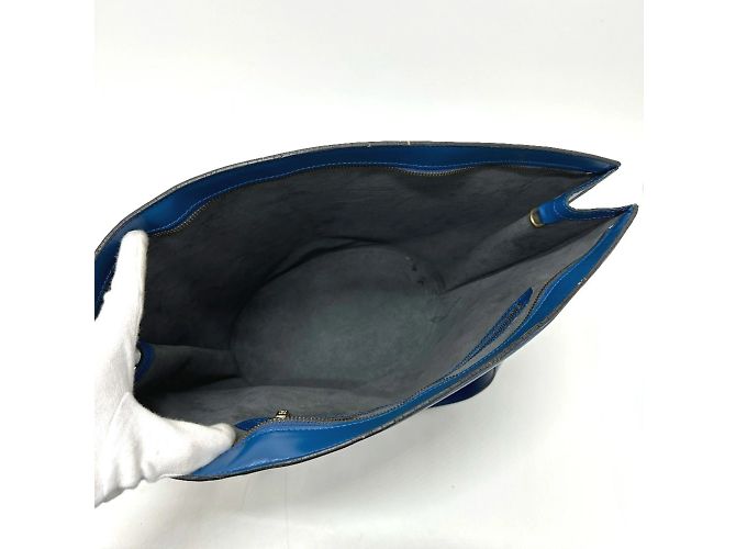Saint Jacques Epi Schultertasche von Louis Vuitton Blau - Ansicht 10