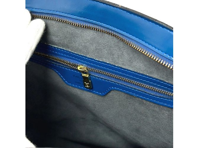 Saint Jacques Epi Schultertasche von Louis Vuitton Blau - Ansicht 13