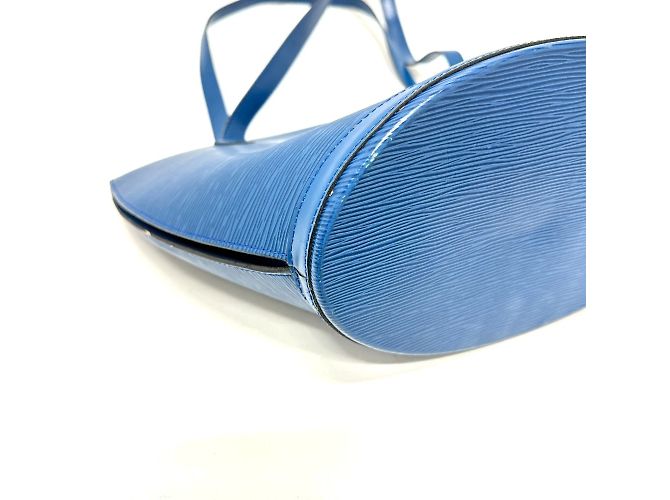 Saint Jacques Epi Schultertasche von Louis Vuitton Blau - Ansicht 5