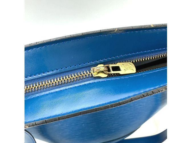 Saint Jacques Epi Schultertasche von Louis Vuitton Blau - Ansicht 9