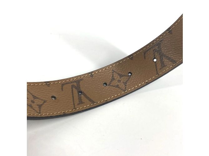 Cinturón Santur Monogram Reverse Louis Vuitton Castaño Beige - vista 11