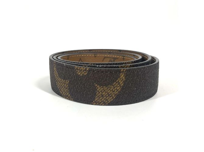 Cinturón Santur Monogram Reverse Louis Vuitton Castaño Beige - vista 2
