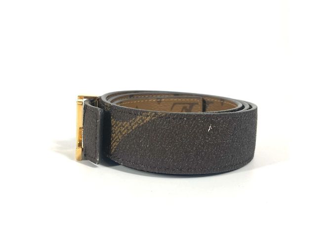 Cinturón Santur Monogram Reverse Louis Vuitton Castaño Beige - vista 4