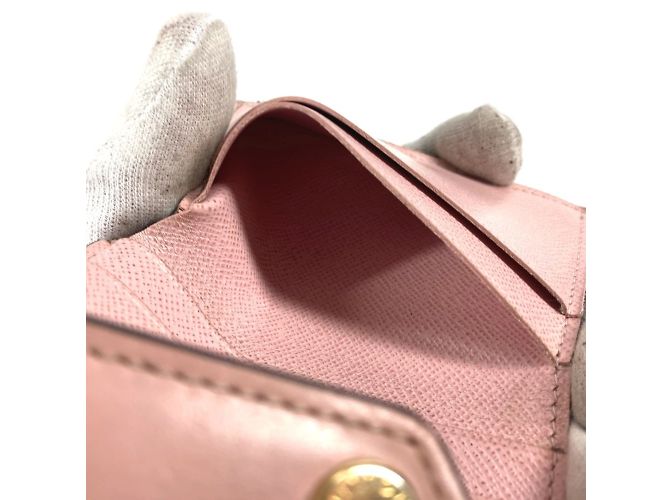 Cartera Compacta Zoe Monograma Louis Vuitton Castaño Rosa - vista 16