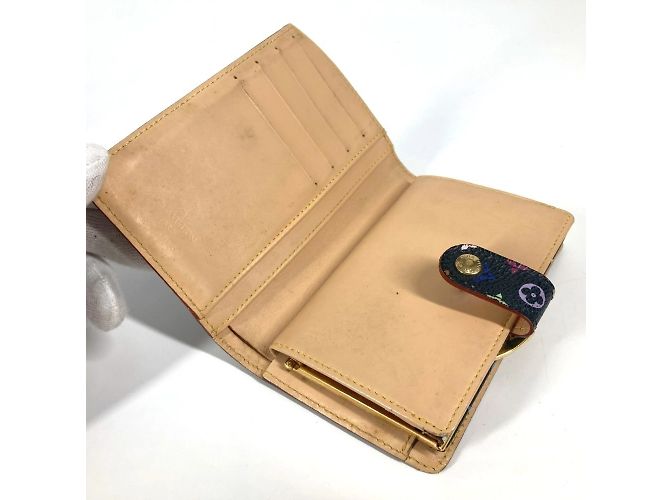 Portafoglio bifold Monogram Multicolor Louis Vuitton Nero - vista 11