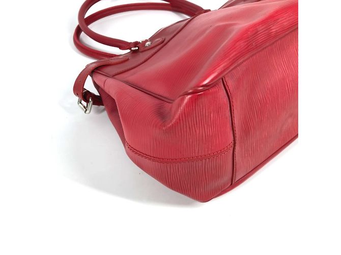 Borsa Tote Passy PM Epi di Louis Vuitton Rosso - vista 7