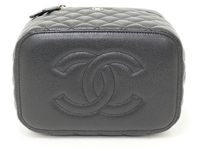 Borsa Vanity Classica Senza Tempo Chanel Nero - vista 3