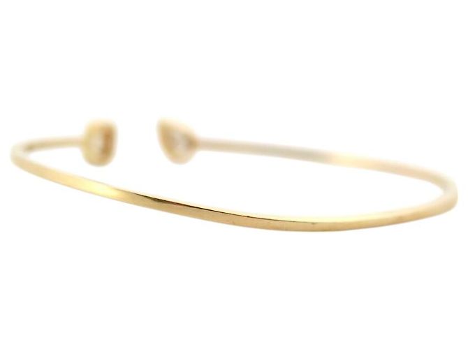 PULSERA MESSIKA MY TWIN TOI & MOI JONC FLEX ORO AMARILLO 18K DIAMANTES 0.3 CT - vista 5
