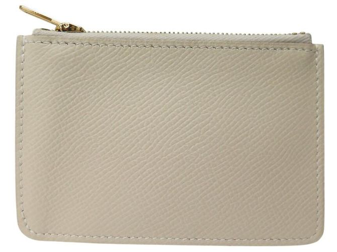 Hermès NEUE HERMES SLIM CONSTANCE BRIEFTASCHE H082060 EPSOM-LEDER KREIDE Roh - Ansicht 15