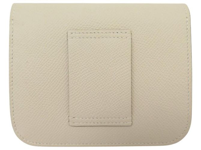 Hermès NEUE HERMES SLIM CONSTANCE BRIEFTASCHE H082060 EPSOM-LEDER KREIDE Roh - Ansicht 2