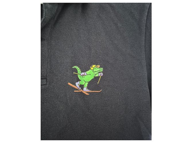 Polo lacoste manche courte bleu marine Taille 14ans - vue 3