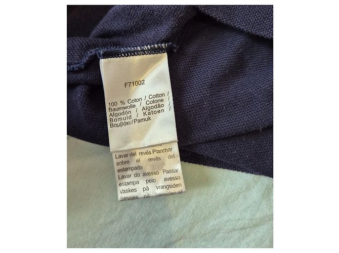 Polo lacoste manche courte bleu marine Taille 14ans - vue 6