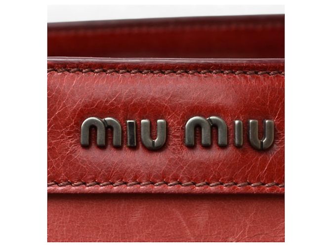 Miu Miu Leder Schultertasche - Ansicht 6