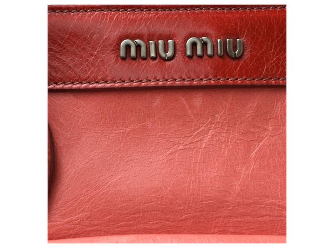Miu Miu Leder Schultertasche - Ansicht 7