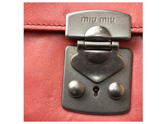 Miu Miu Leder Schultertasche - Ansicht 9