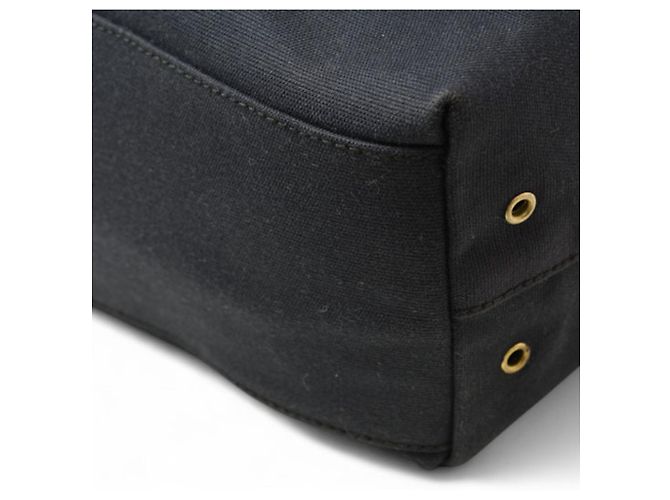 Gucci Black Cotton Canvas Shoulder Bag - view 11