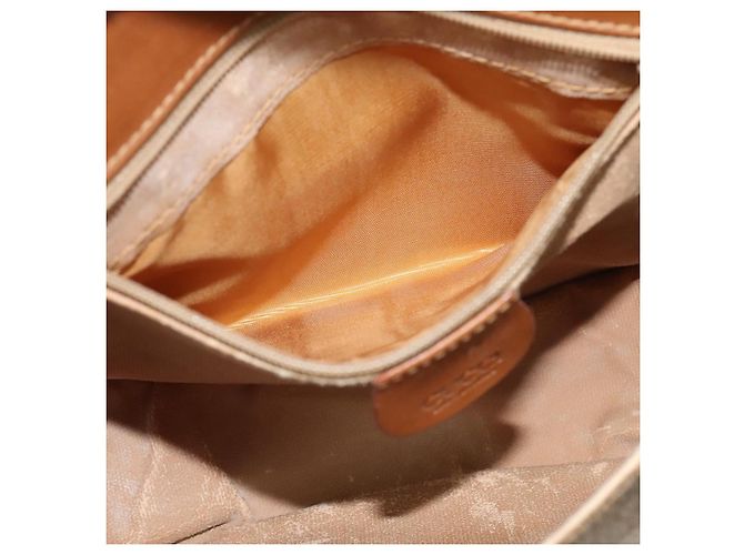 Borsa a Spalla GUCCI in Pelle Marrone Oro 007 14 0074 Auth bs25074 D'oro - vista 11