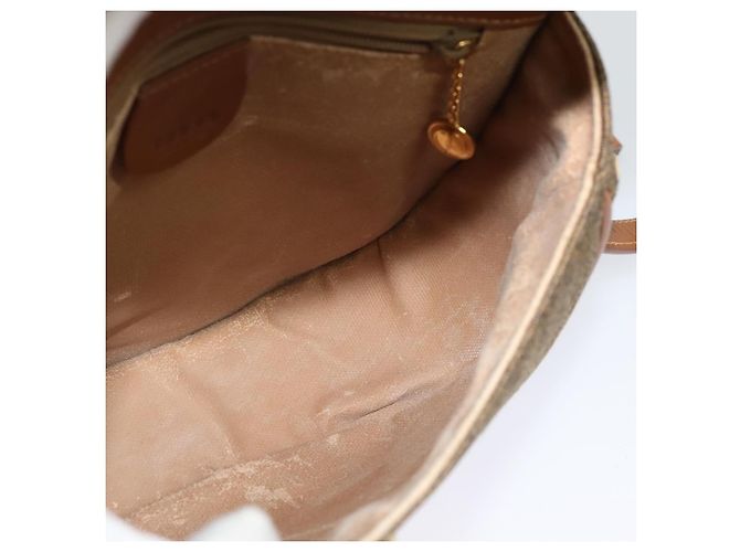 Borsa a Spalla GUCCI in Pelle Marrone Oro 007 14 0074 Auth bs25074 D'oro - vista 19