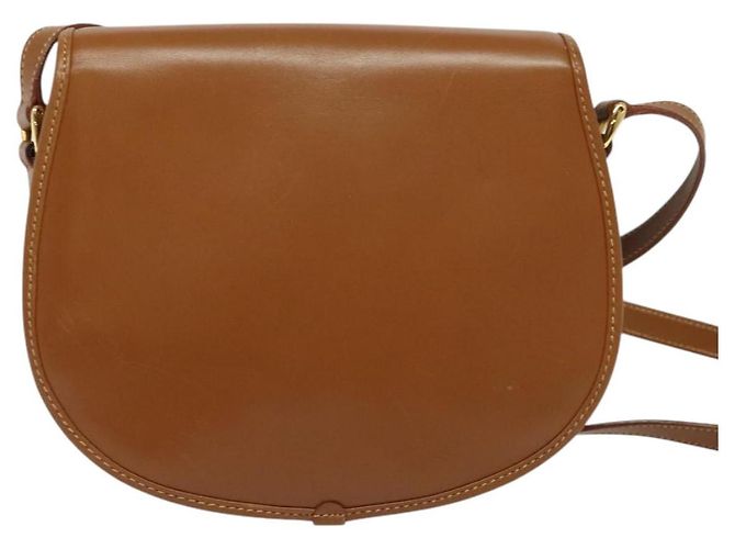 Borsa a Spalla GUCCI in Pelle Marrone Oro 007 14 0074 Auth bs25074 D'oro - vista 2