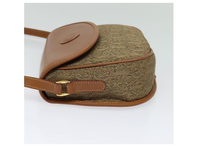 Borsa a Spalla GUCCI in Pelle Marrone Oro 007 14 0074 Auth bs25074 D'oro - vista 3