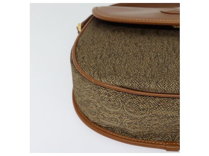Borsa a Spalla GUCCI in Pelle Marrone Oro 007 14 0074 Auth bs25074 D'oro - vista 9