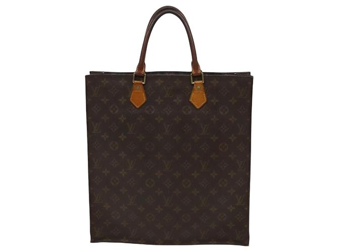 LOUIS VUITTON Monogram Sac Plat Handtasche M51140 LV Auth 119195 Monogramm - Ansicht 13