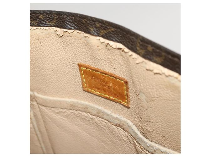 LOUIS VUITTON Monogram Sac Plat Handtasche M51140 LV Auth 119195 Monogramm - Ansicht 18