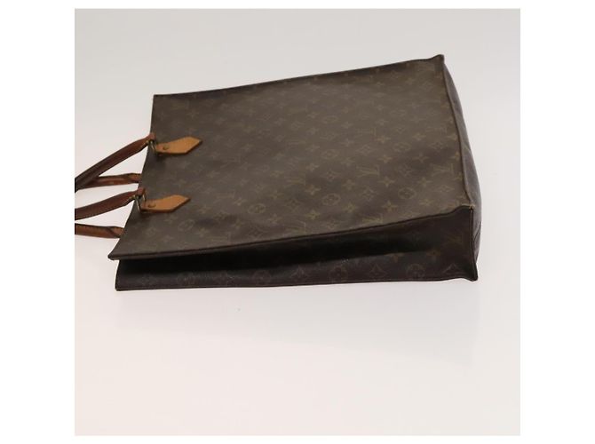 LOUIS VUITTON Monogram Sac Plat Handtasche M51140 LV Auth 119195 Monogramm - Ansicht 4
