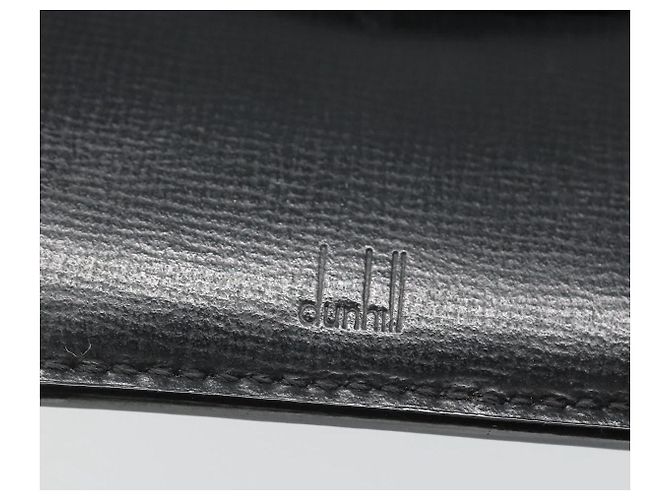 Alfred Dunhill Portafoglio in pelle nera Dunhill Auth am8366 Nero - vista 17