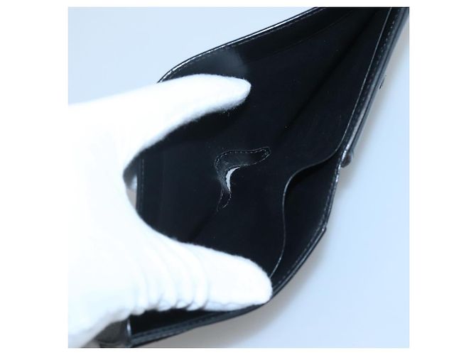 Alfred Dunhill Portafoglio in pelle nera Dunhill Auth am8366 Nero - vista 19
