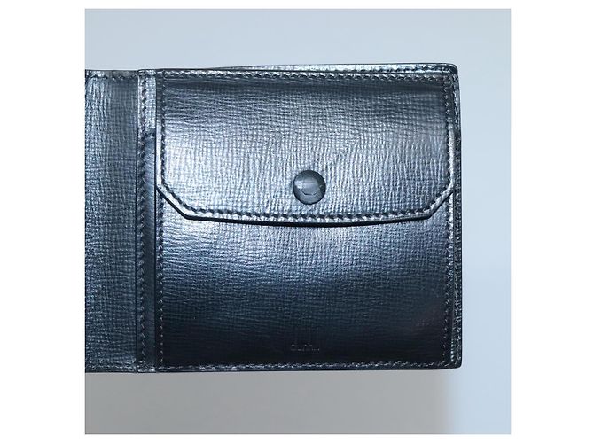 Alfred Dunhill Portafoglio in pelle nera Dunhill Auth am8366 Nero - vista 21