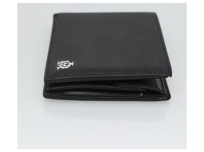 Alfred Dunhill Portafoglio in pelle nera Dunhill Auth am8366 Nero - vista 3