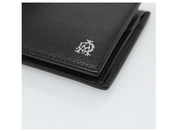 Alfred Dunhill Portafoglio in pelle nera Dunhill Auth am8366 Nero - vista 7