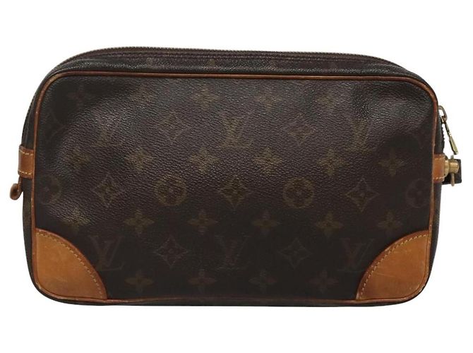 LOUIS VUITTON Monogram Marly Dragonne GM Borsa Clutch M51825 LV Auth hk2543 Monogramma - vista 2