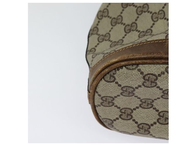 Borsa a spalla GUCCI GG Supreme PVC Beige Auth BA1143 - vista 15