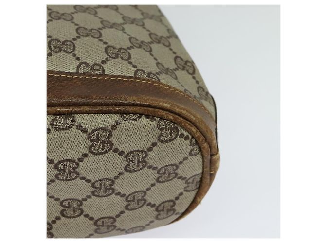 Borsa a spalla GUCCI GG Supreme PVC Beige Auth BA1143 - vista 16