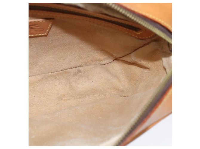 ETRO Borsa a Spalla Paisley PVC Marrone Oro Auth am8284 D'oro - vista 17