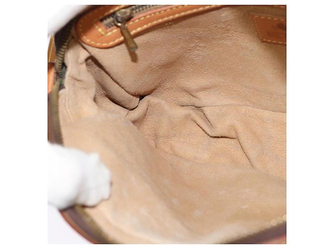 ETRO Borsa a Spalla Paisley PVC Marrone Oro Auth am8284 D'oro - vista 18