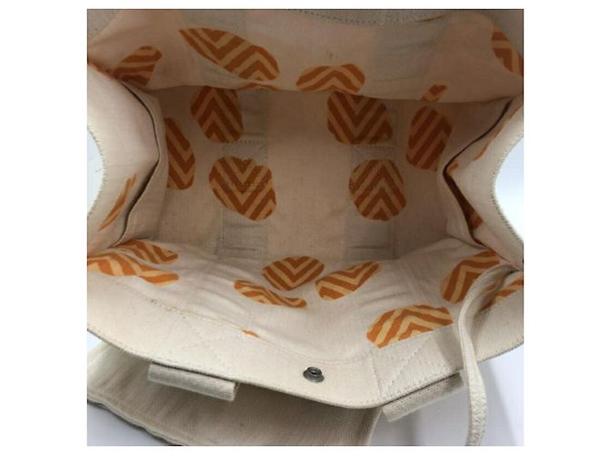 Borsa tote in tela Cannes MM di Hermès - vista 6