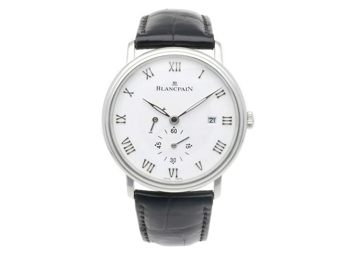 Orologio Ultra Blancpain Villeret Nero Bianco - vista 8