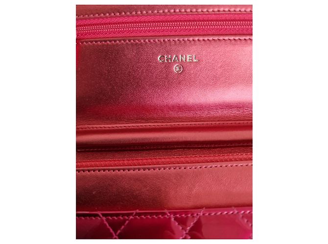 Wallet On Chain Chanel Portafoglio sulla catena BOY Rosa - vista 4