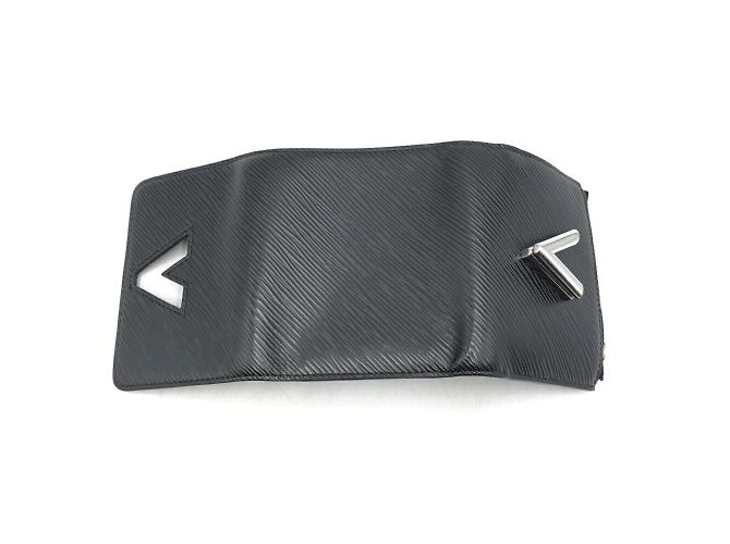 Cartera compacta Twist Epi Louis Vuitton Negro - vista 5