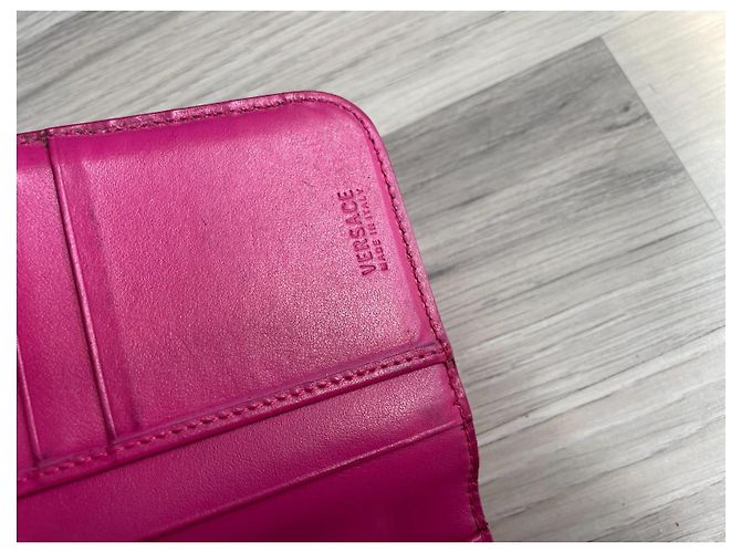 Versace Ledergeldbörse Rosa Pink - Ansicht 7
