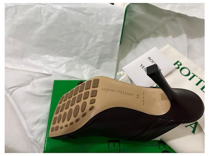 Bottega Veneta Sandale Hellbraun - Ansicht 7