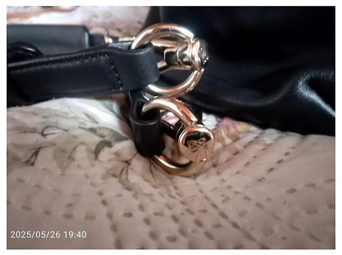 BORSA A MANO LANCEL 48 50 A06343 PELLE NERA CON TRACOLLA Nero - vista 7
